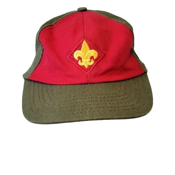 Boy Scouts Baseball Cap Hat S/M Youth BSA Snapback Official Uniform - Picture 1 of 5